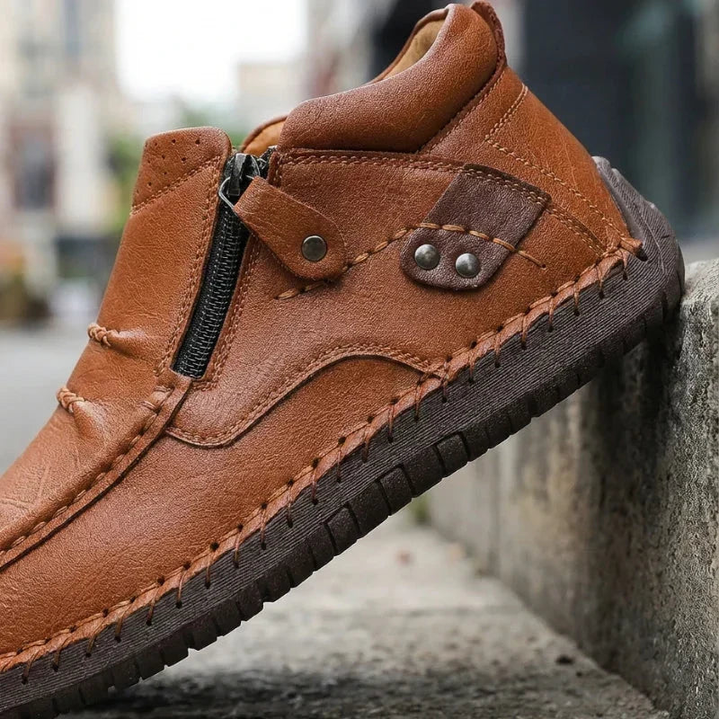Handgemaakte Leren Schoenen met Comfort en Karakter • BARTON™