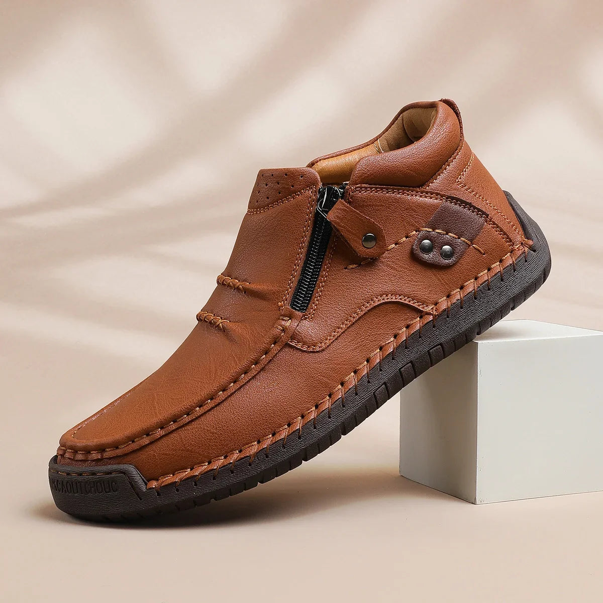 BARTON™ • Handgemaakte Leren Schoenen met Comfort en Karakter