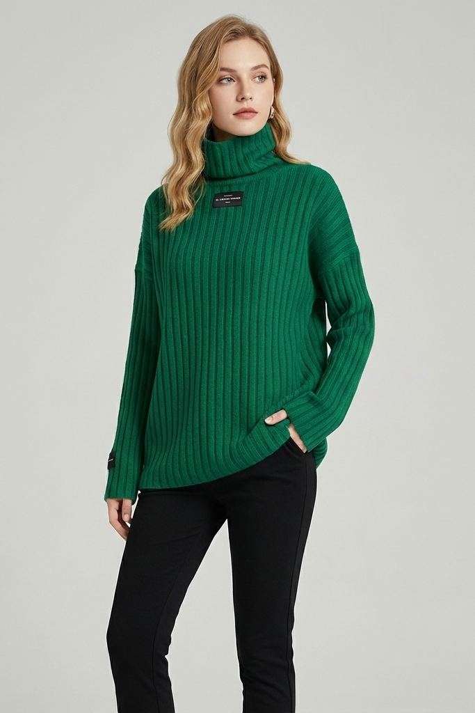 Strada Turtleneck Sweater | Zenda