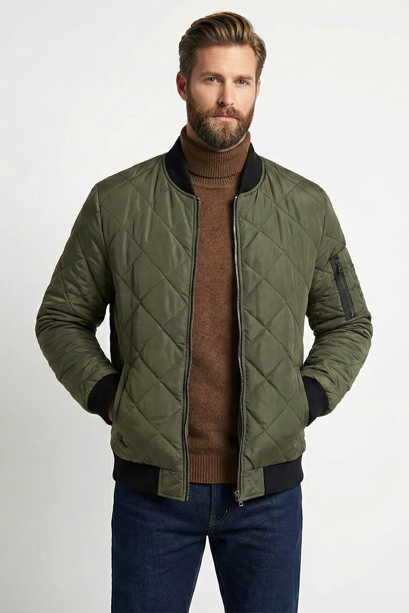 Nico Bomber Jacket for Men | ZENDA