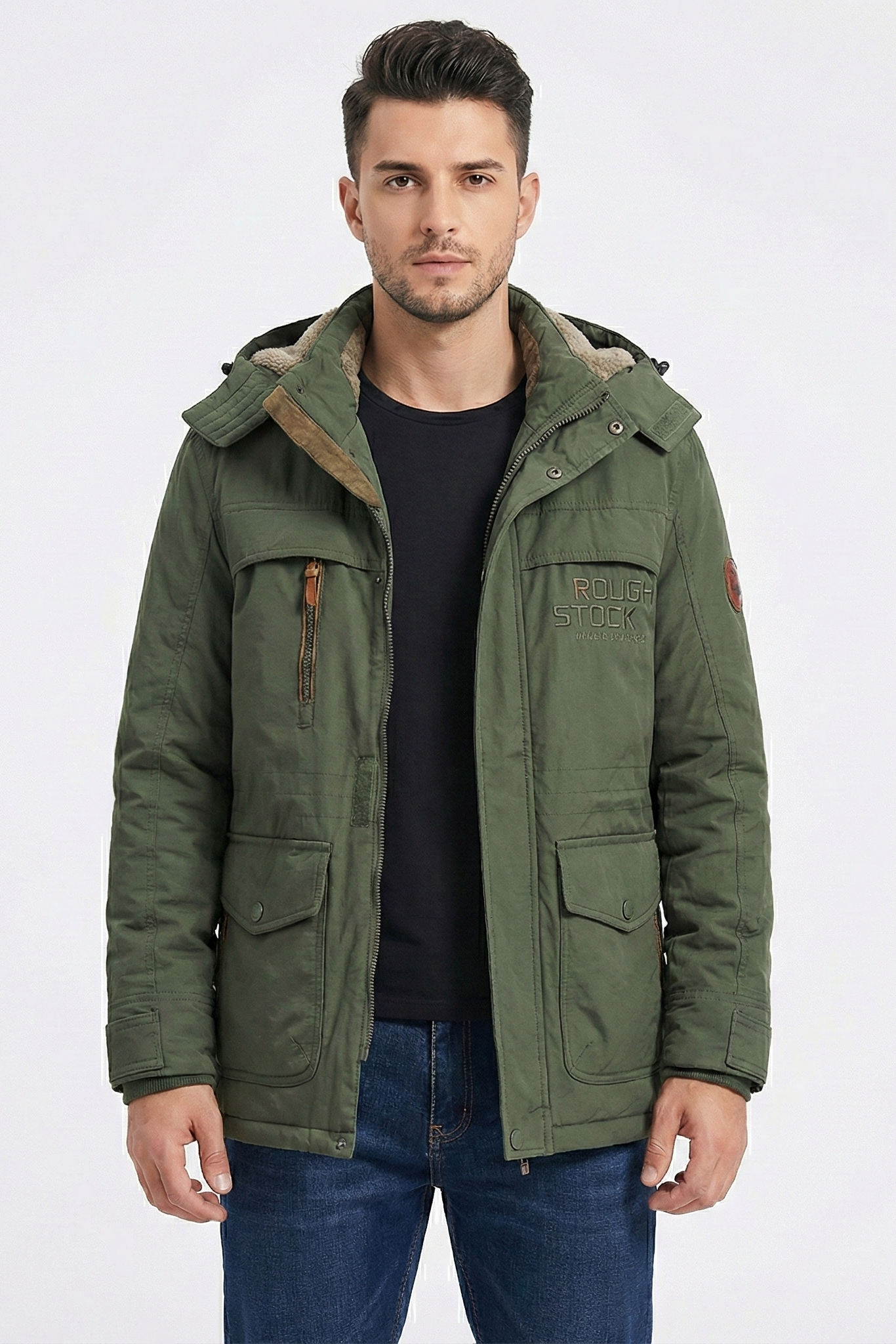 Adrian Men's Hooded Waterproof Winter Jacket | ZENDA