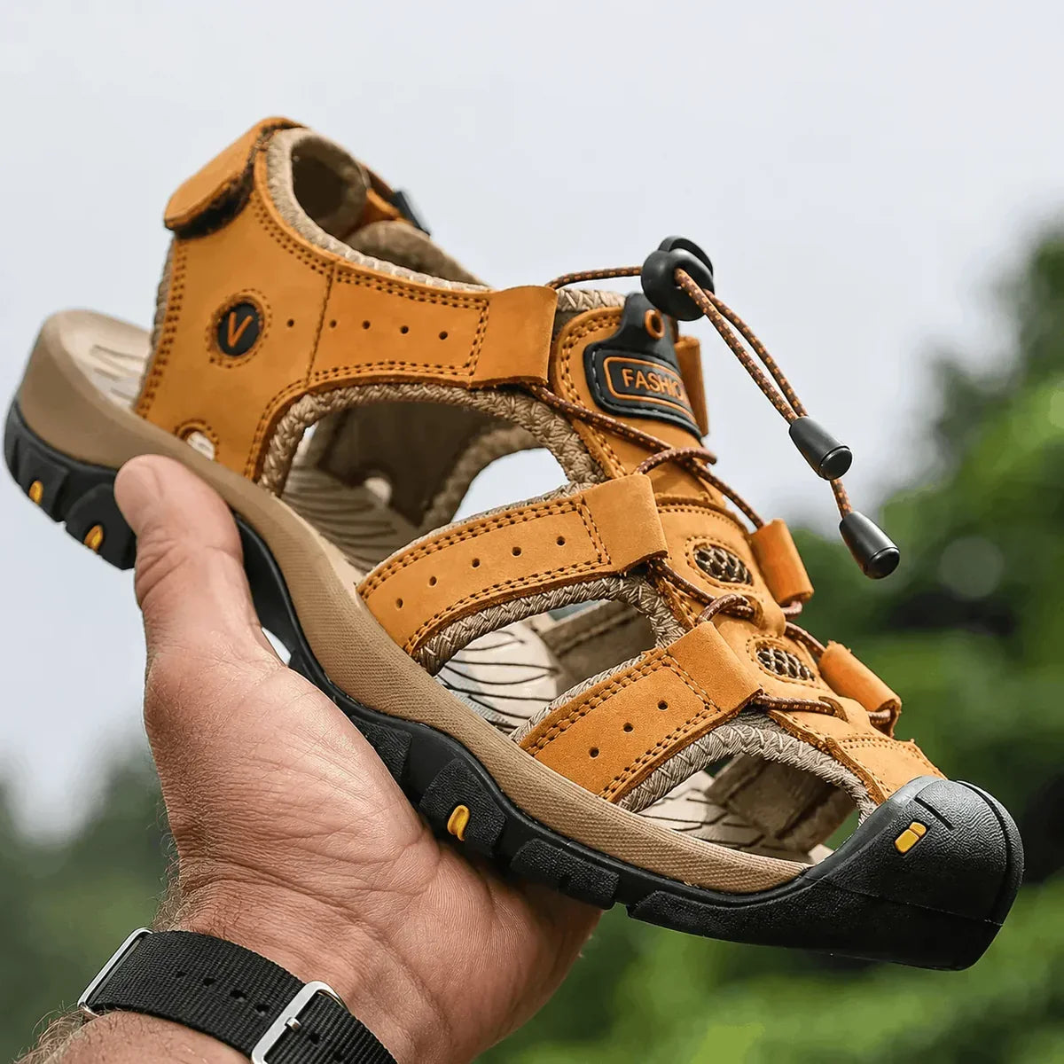 ErgoStride™ - All-Terrain Comfort Sandalen voor Heren