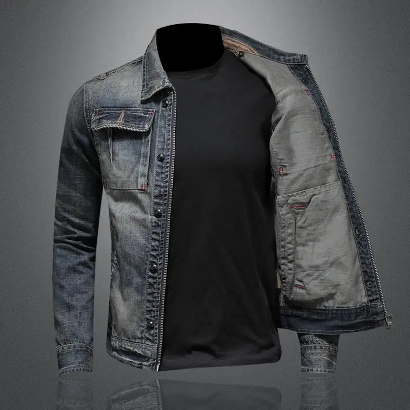 Carl Retro Denim Jacket | ZENDA