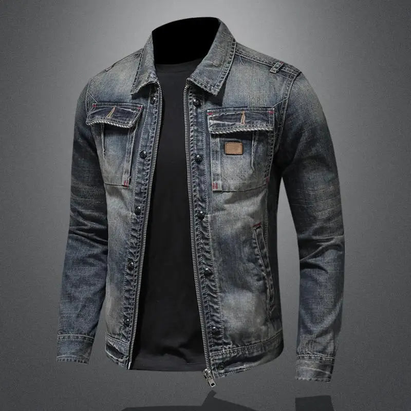 Carl Retro Denim Jacket | ZENDA
