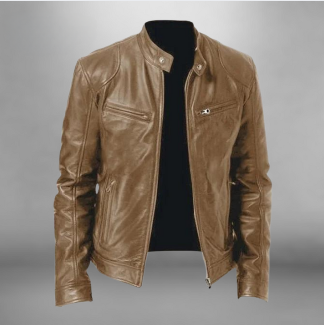 Trenton Leather Men's Jacket | ZENDA