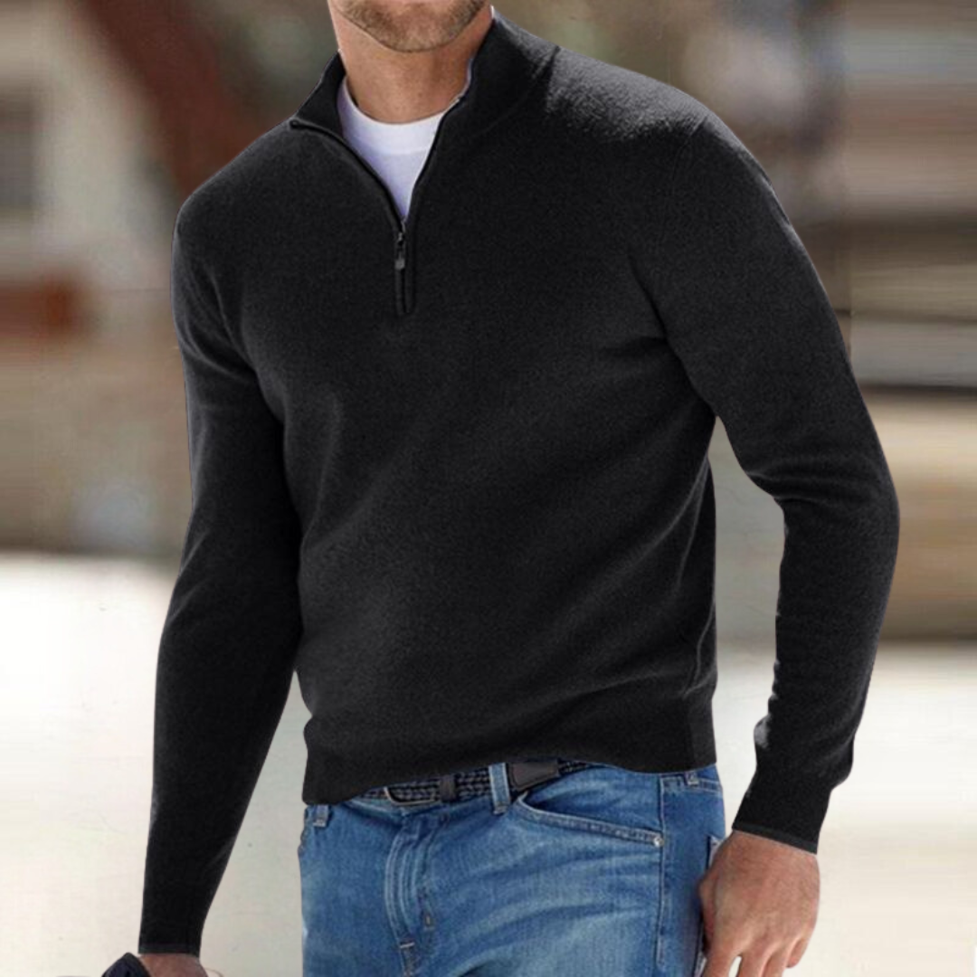 Santous Zip-Pullover • Zenda