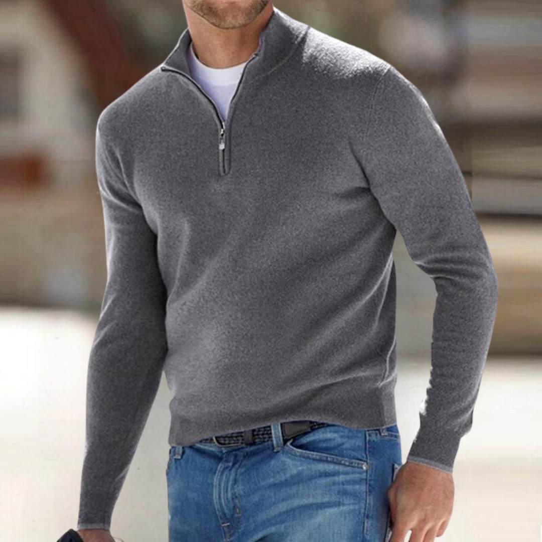 Santous Zip-Pullover • Zenda