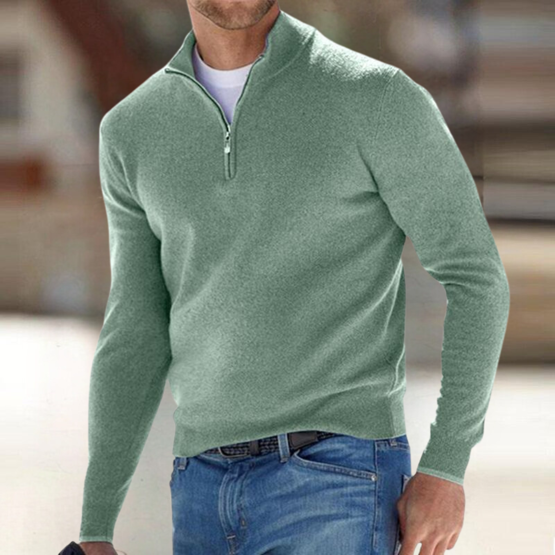 Santous Zip-Pullover • Zenda