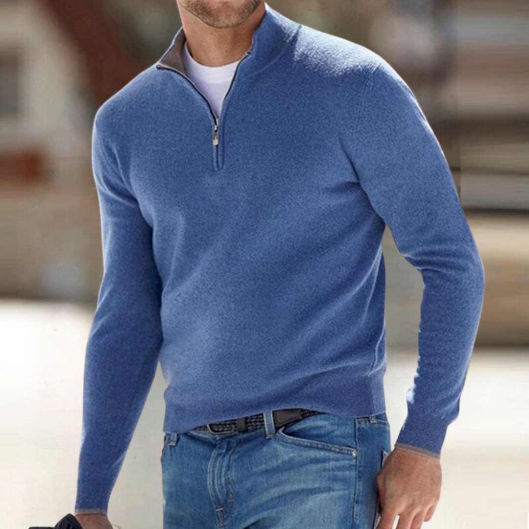 Santous Zip-Pullover • Zenda