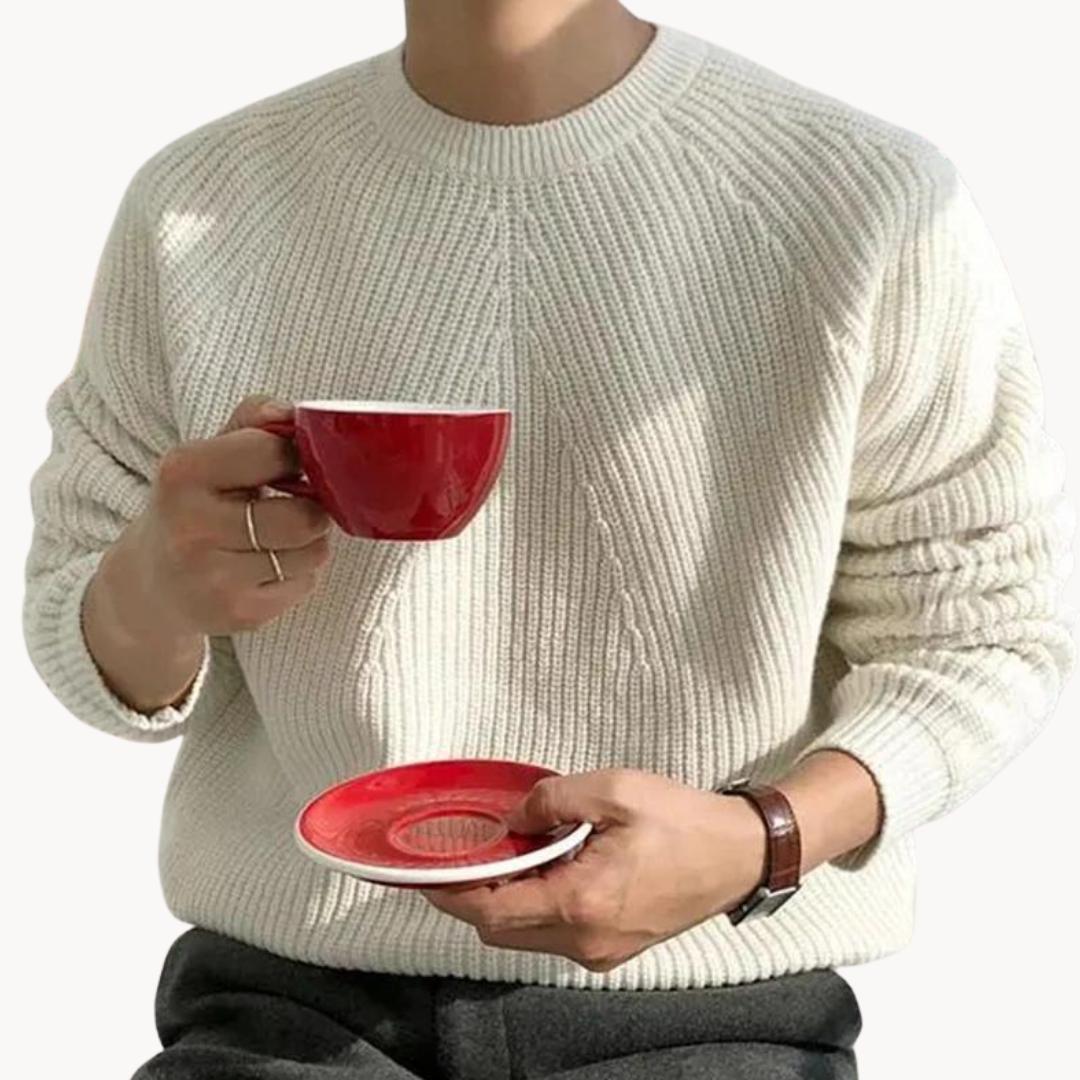 Ronan Ridgeway Ribbed Sweater | Zenda