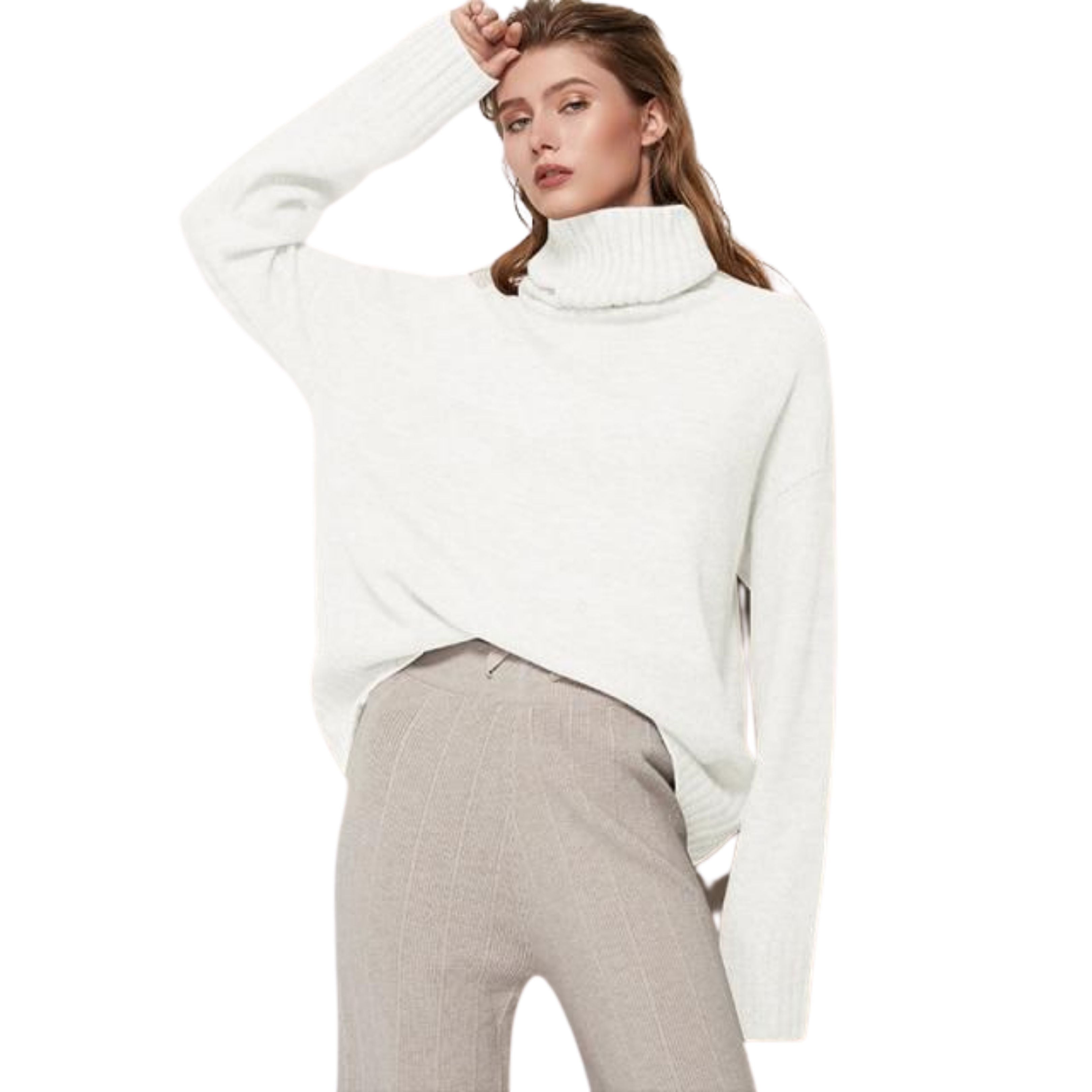Turtleneck Layla Sweater | Zenda