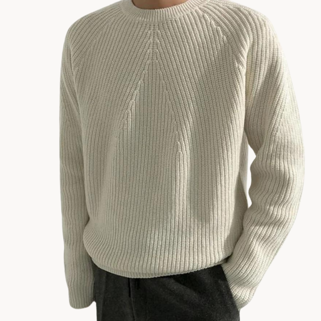 Ronan Ridgeway Ribbed Sweater | Zenda