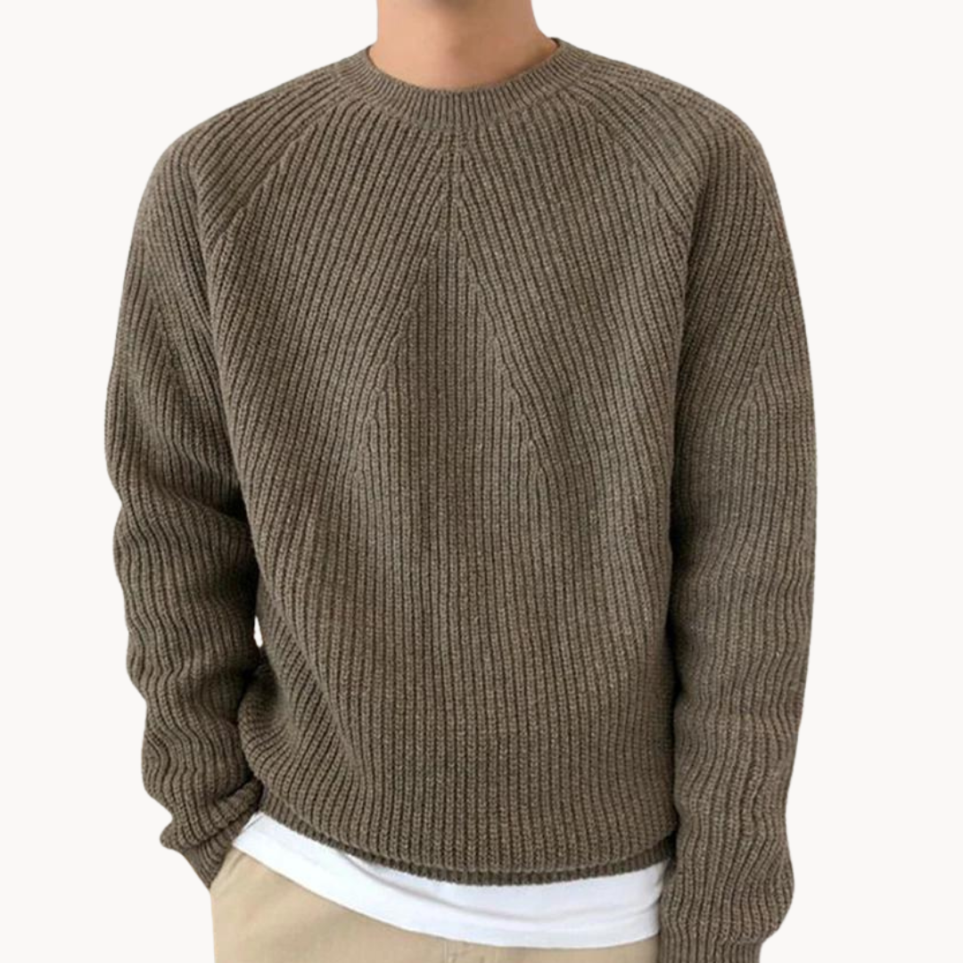 Ronan Ridgeway Ribbed Sweater | Zenda