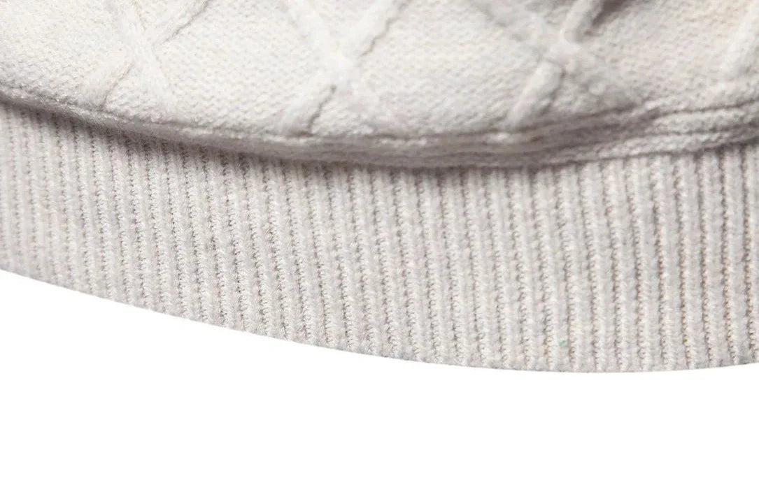 Warren Cable Crewneck Sweater | Zenda