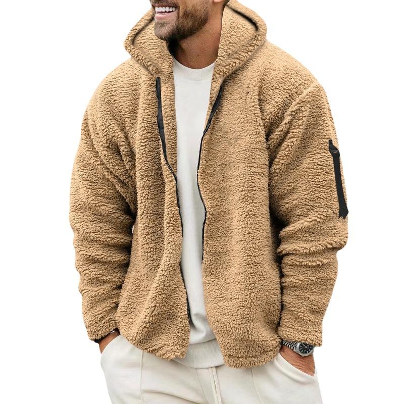 Paul Double Fleece Hooded Jacket | ZENDA