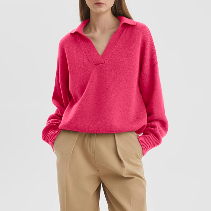 Zaynab V-neck Sweater | Zenda