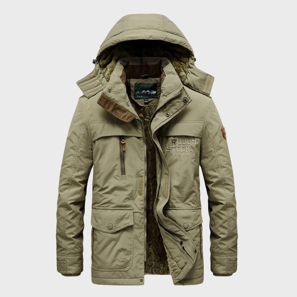 Adrian Men's Hooded Waterproof Winter Jacket | ZENDA