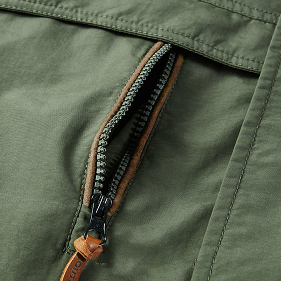 Adrian Men's Hooded Waterproof Winter Jacket | ZENDA