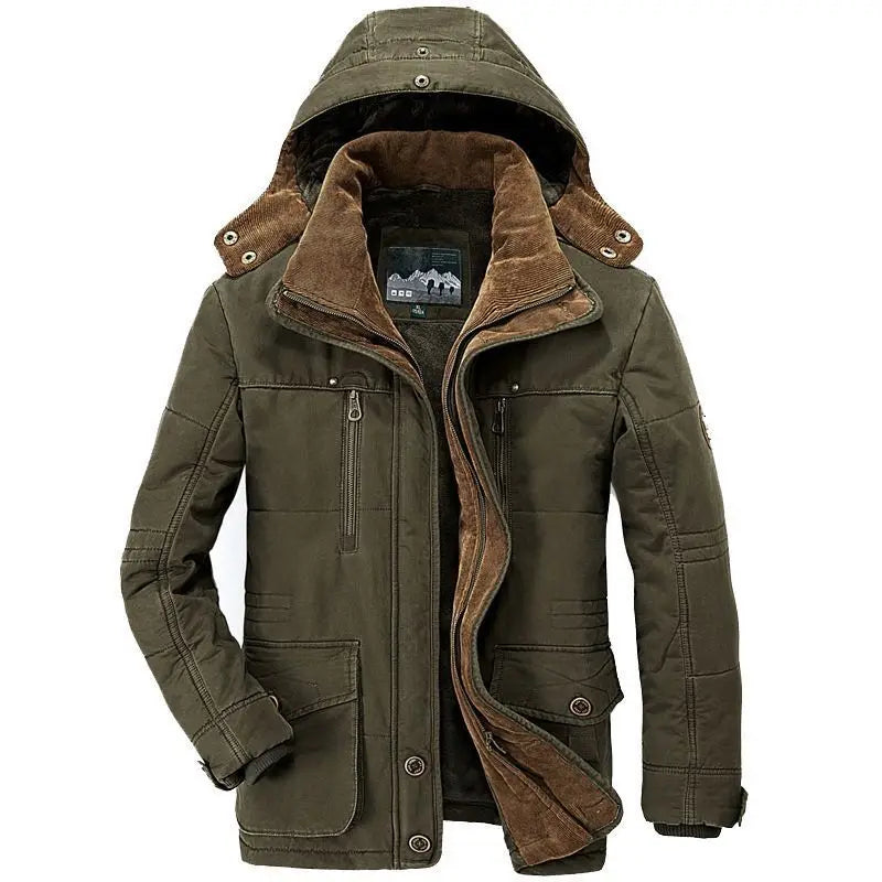James Premium Long Winter Coat for Men | ZENDA