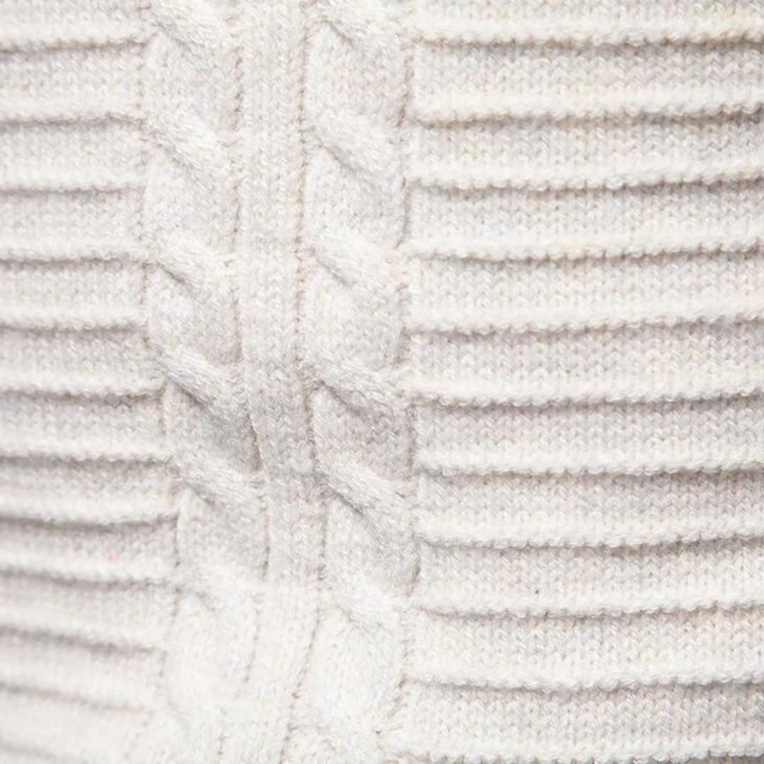 Warren Cable Crewneck Sweater | Zenda