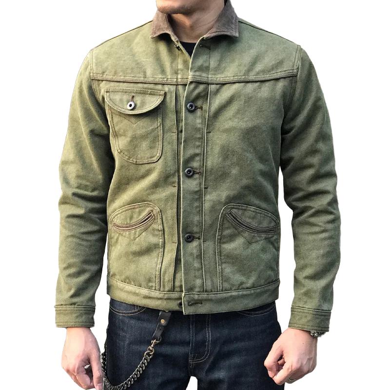 Men's Retro Motorcycle Breasted Jacket | ZENDA