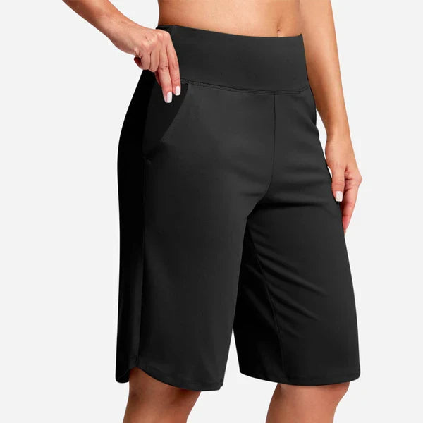 Zeniva™ - Elastische Yoga Bermudashorts voor Dames