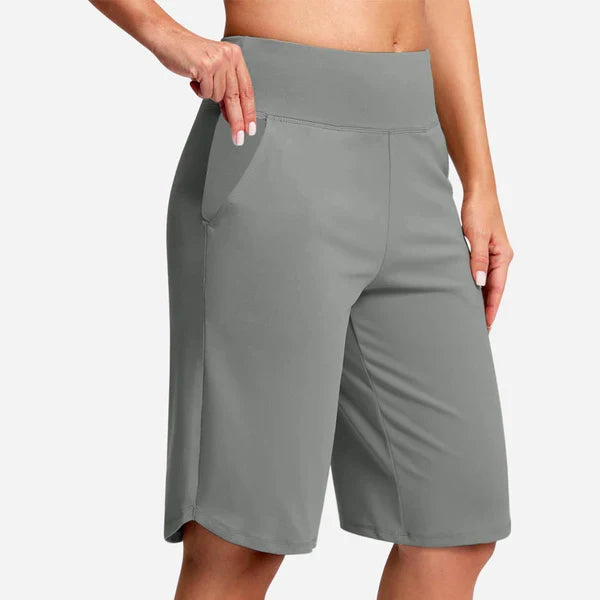 Zeniva™ - Elastische Yoga Bermudashorts voor Dames